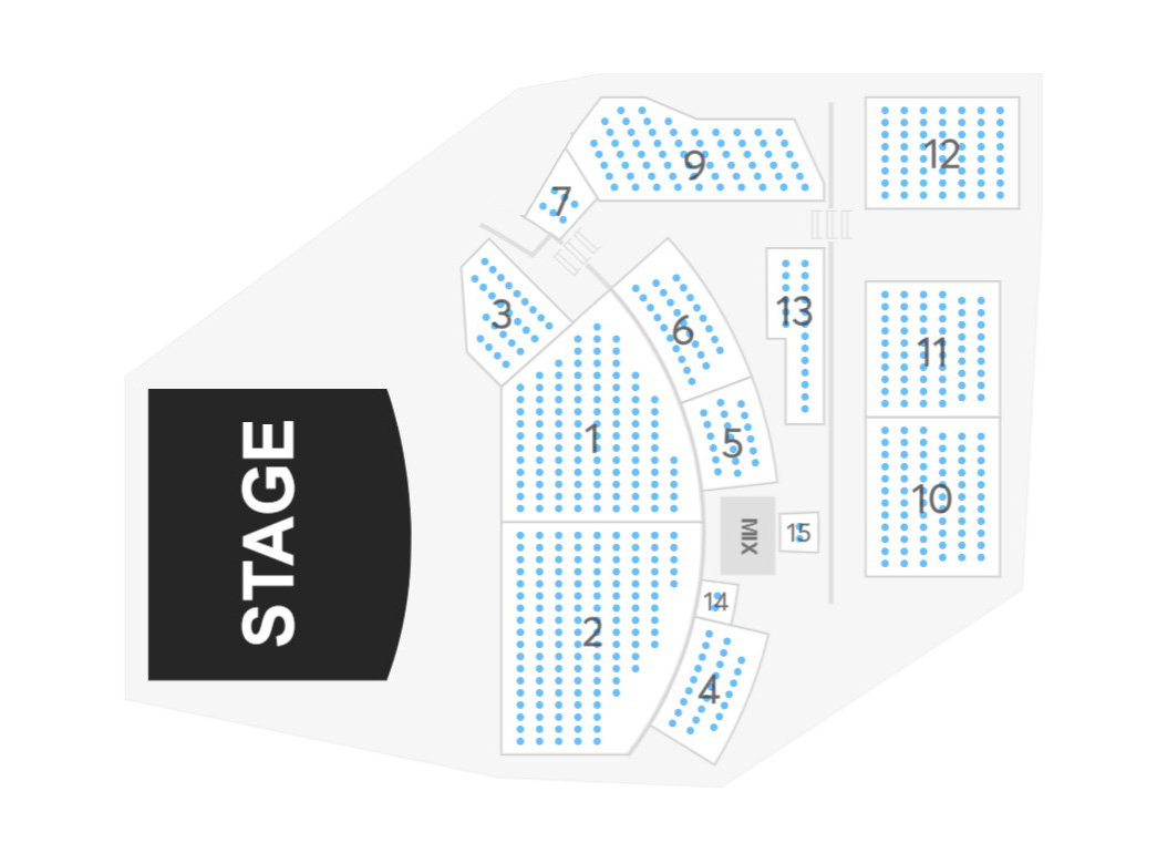 Blue Ocean Music Hall Show Floor Plans Blue Ocean Music Hall